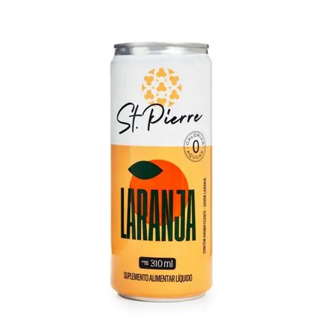 Refrigerante St. Pierre Laranja Zero Açúcar Lata 310ml