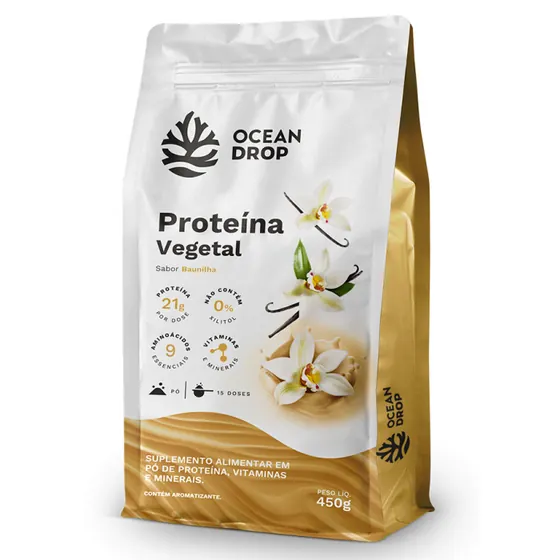 Proteína Vegetal Baunilha Ocean Drop