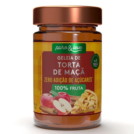 Geleia Torta de Maçã Zero Açúcar 230g