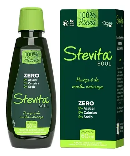 Adoçante Líquido Stevita Soul 60ml