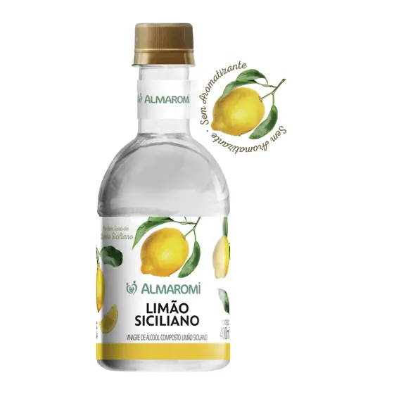 Vinagre de Álcool com Limão Siciliano 400ml