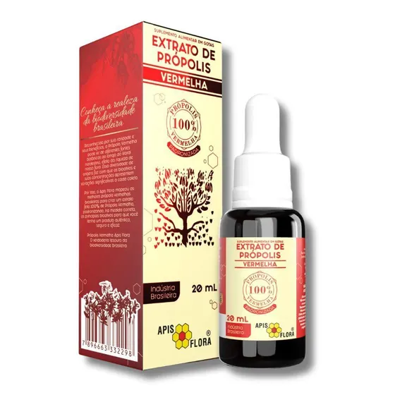 Extrato de Própolis Vermelha 20ml