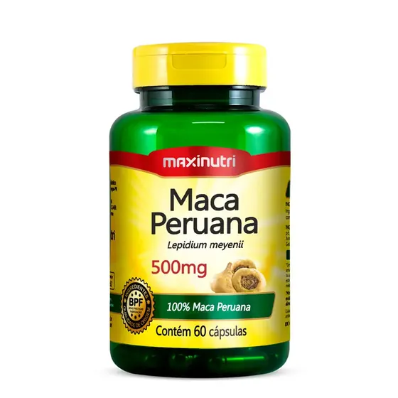 Maca Peruana 500mg 60 Cápsulas