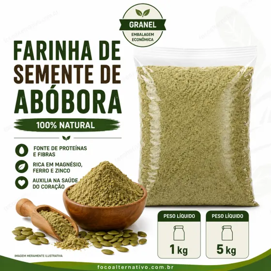 Farinha de Semente de Abóbora