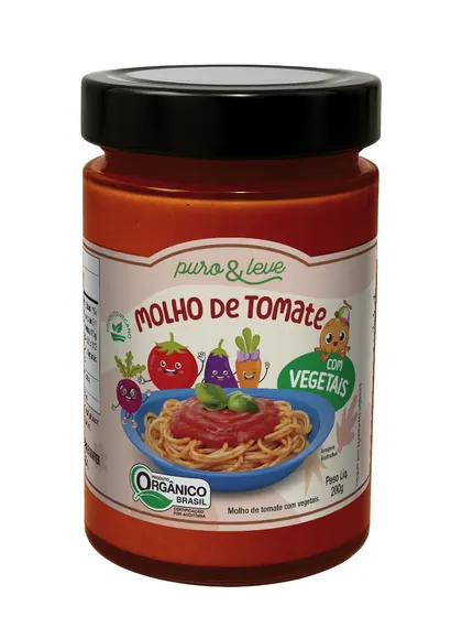 Molho de Tomate Orgânico 200g