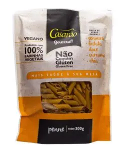 Macarrão Penne com Cúrcuma Orgânico Casarão 300g