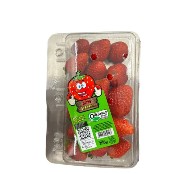 Morango Orgânico 200g