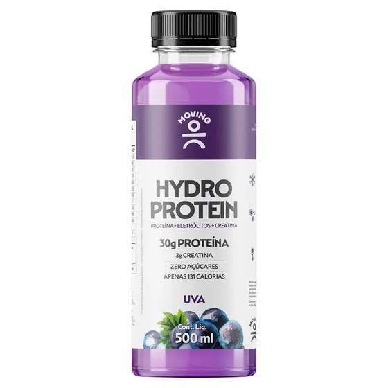 Bebida Proteica Moving Hydro Protein Uva 500ml