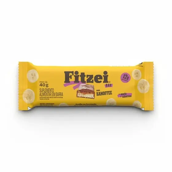 Barra de Proteína Fitzei Banoffe 40g