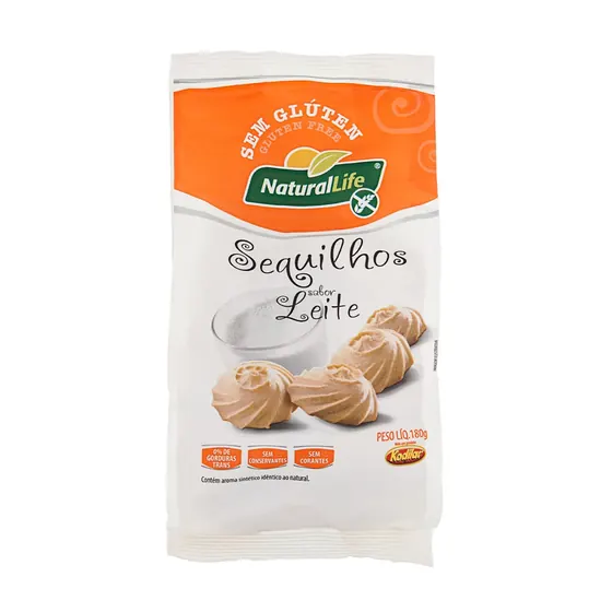 Sequilhos de Leite sem Glúten Kodilar 180g