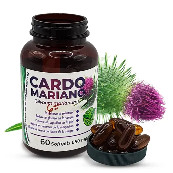 Cardo Mariano 60 Cápsulas