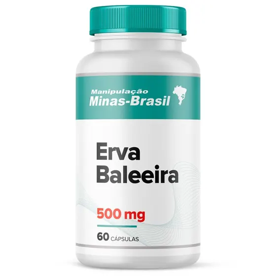 Erva Baleeira 500mg 60 Cápsulas