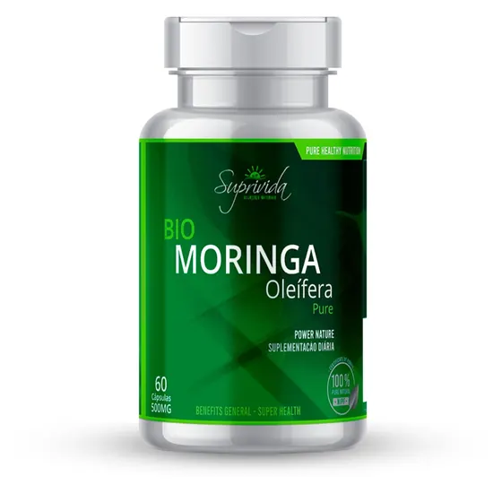 Moringa Oleifera 500mg 60 Cápsulas