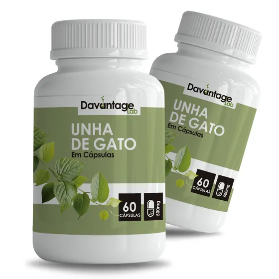 Unha de Gato 500mg 60 Cápsulas