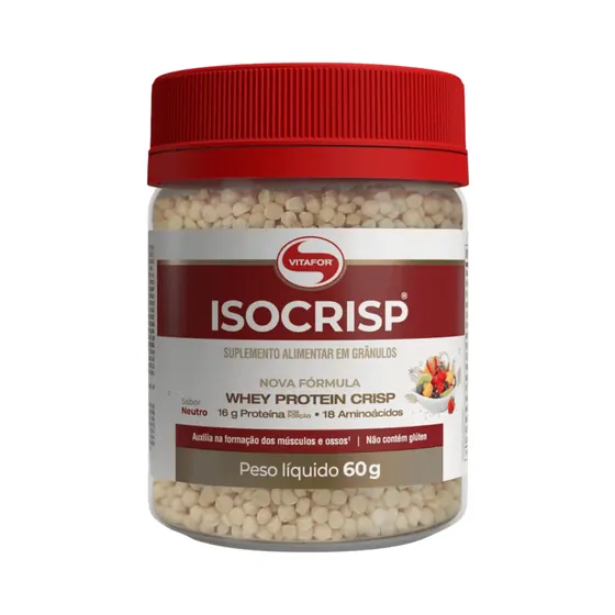 Isocrisp Whey Neutro Vitafor 60g