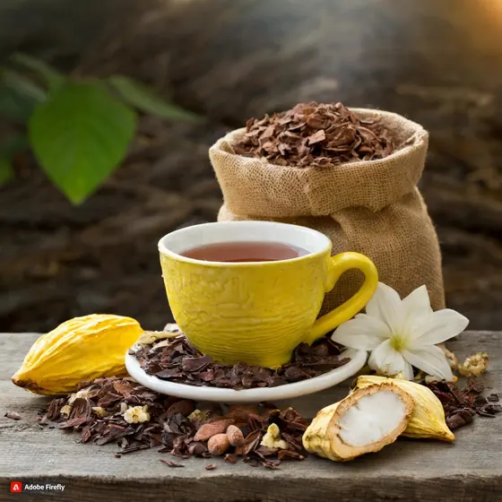 Chá de Lascas de Cacau Chocobahia