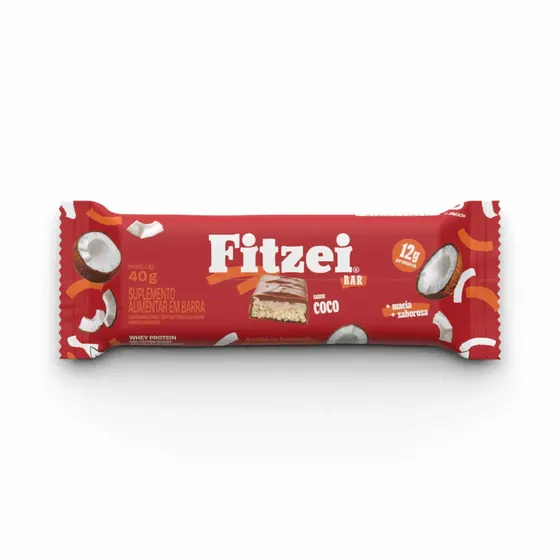 Barra de Proteína Fitzei Coco 40g (Display com 12)