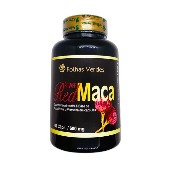 Maca Vermelha 60 cápsulas