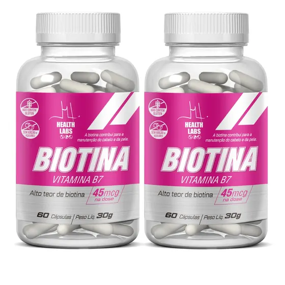 Biotina Health 60 Cápsulas