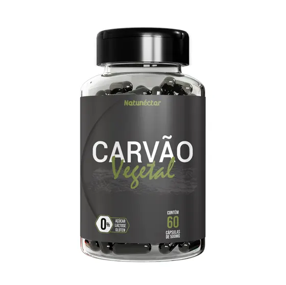 Carvão Vegetal 60 Cápsulas