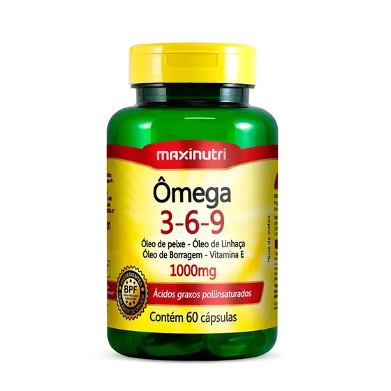 Ômega 3 1.000mg 60 Cápsulas