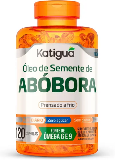 Óleo de Abóbora 120 Cápsulas