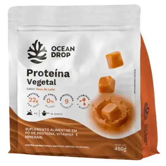 Proteína Vegetal Doce de Leite 450g