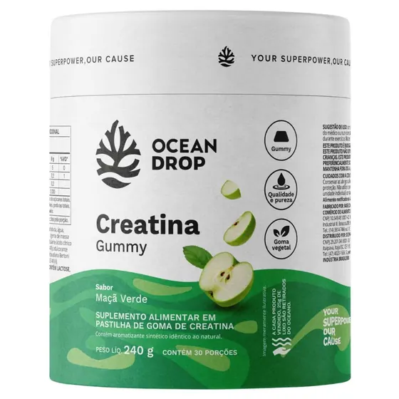 Creatina em Gomas 30 Unidades 8g