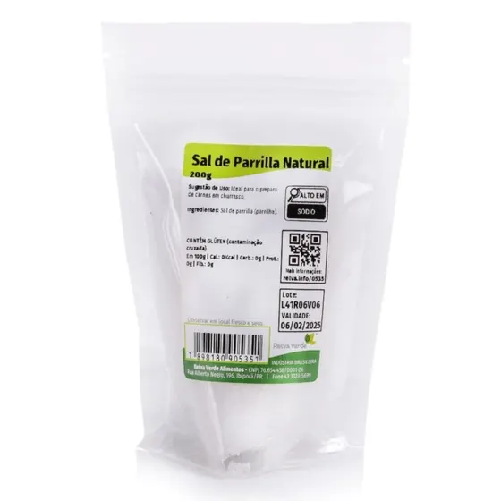 Sal de Parrilla Natural 200g
