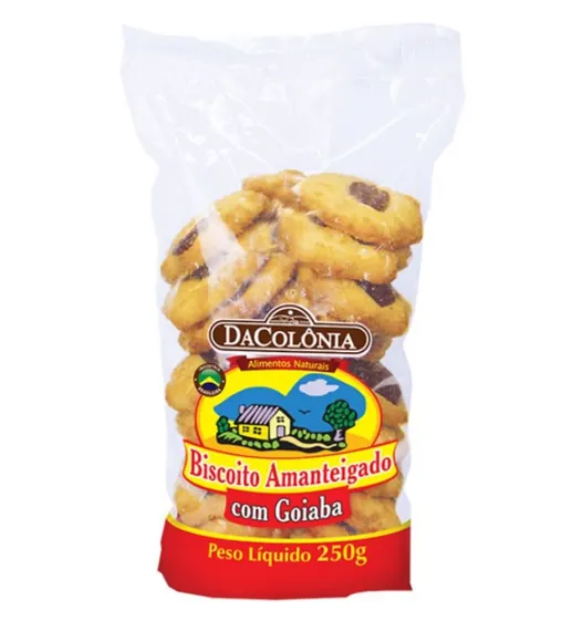 Biscoito Amanteigado com Goiaba 250g