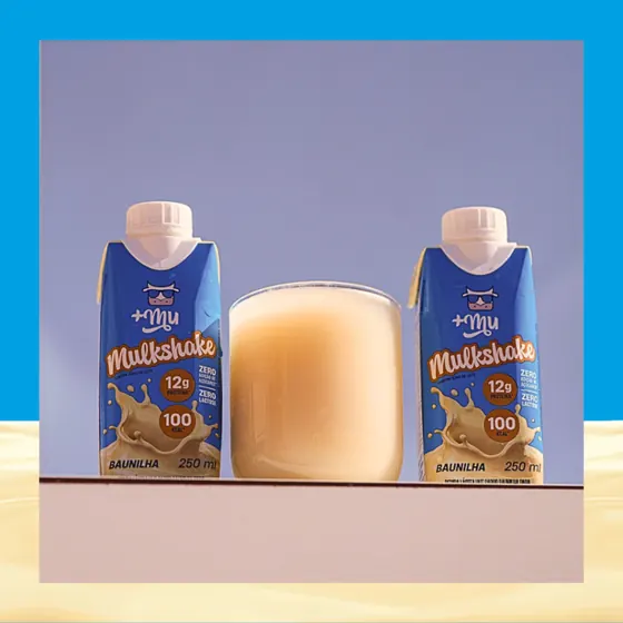 Bebida Láctea Mulkshake Baunilha Mais Mu 250ml