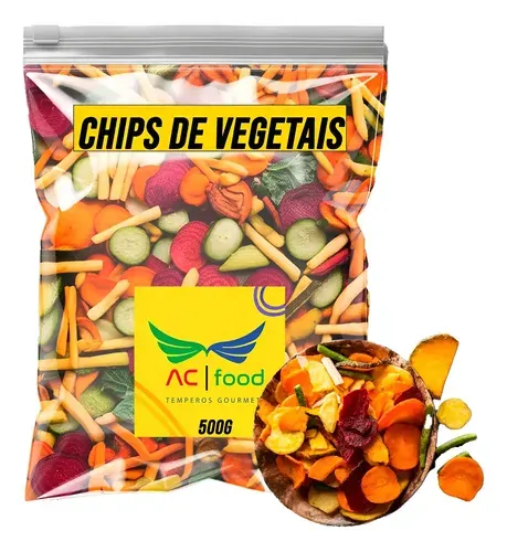 Mix de Vegetais Chips 500g