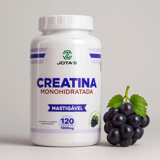 Creatina Mastigável 120 Unidades
