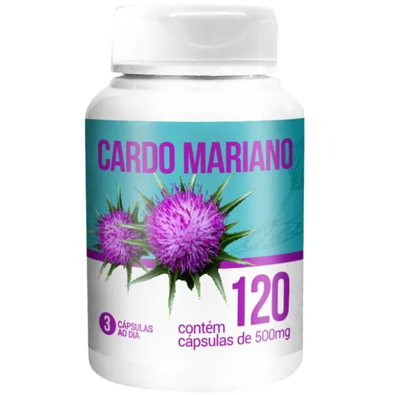 Cardo Mariano 120 Cápsulas