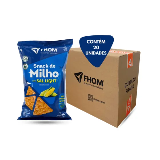 Snack de Milho Fhom 55g