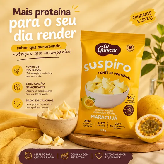 Suspiro Maracujá La Ganexa