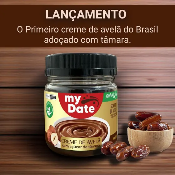 Creme de Avelã My Date 160g