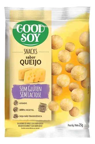 Snack de Soja Queijo Belive 25g