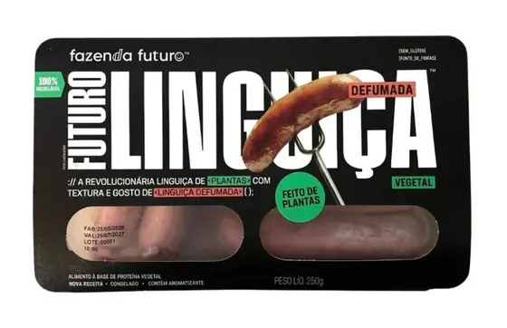 Linguiça Defumada Vegana Fazenda Futuro