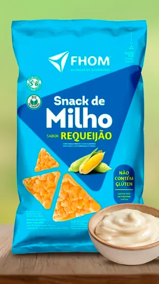 Snack de Requeijão Fhom 55g