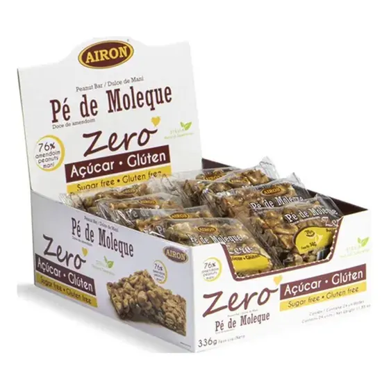 Pé de Moleque Zero Açúcar Airon 14g