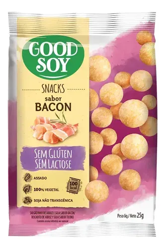 Snack de Soja Bacon Belive 25g