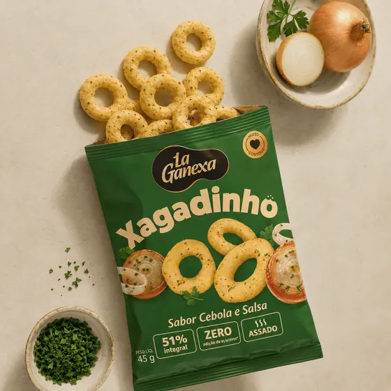 Xagadinho Sabor Cebola e Salsa La Ganexa