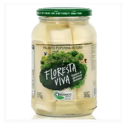 Palmito Orgânico Tolete 300g