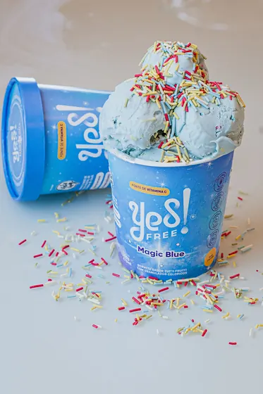 Sorvete sem Glúten Yes Free Magic Blue 470ml
