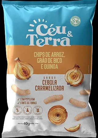 Chips de Proteína Cebola Caramelizada Irreal Snacks 40g