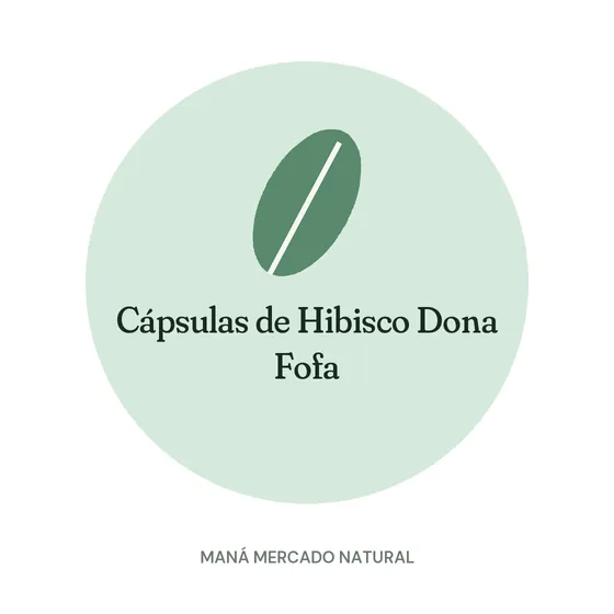 Cápsulas de Hibisco Dona Fofa
