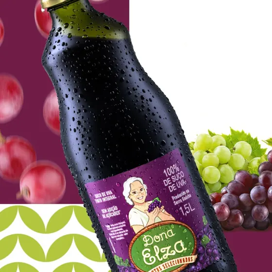 Suco de Uva Dona Elza 200ml