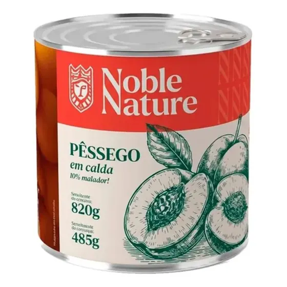 Pêssego em Calda Nature 820g
