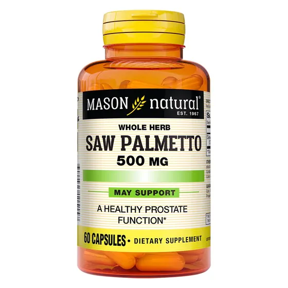Saw Palmetto 500mg 60 Cápsulas